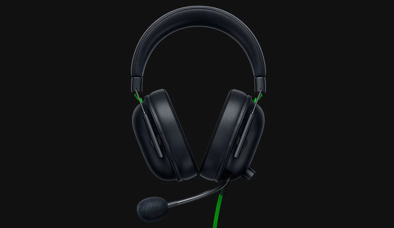 Zestaw słuchawkowy Razer Blackshark V2 X USB - Widok od przodu