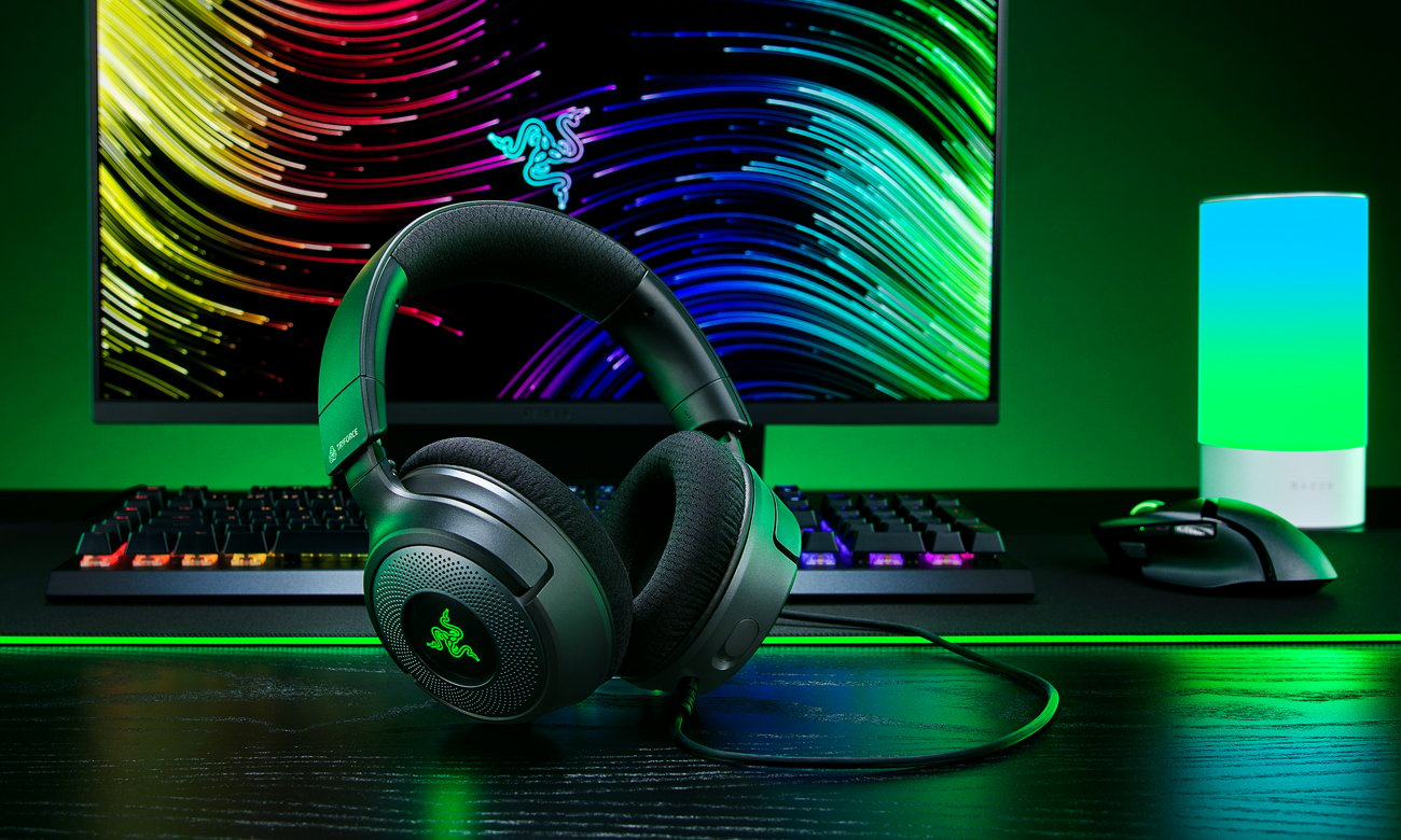 Kabelloses Headset Razer Kraken V4 X - Lifestyle-Grafik