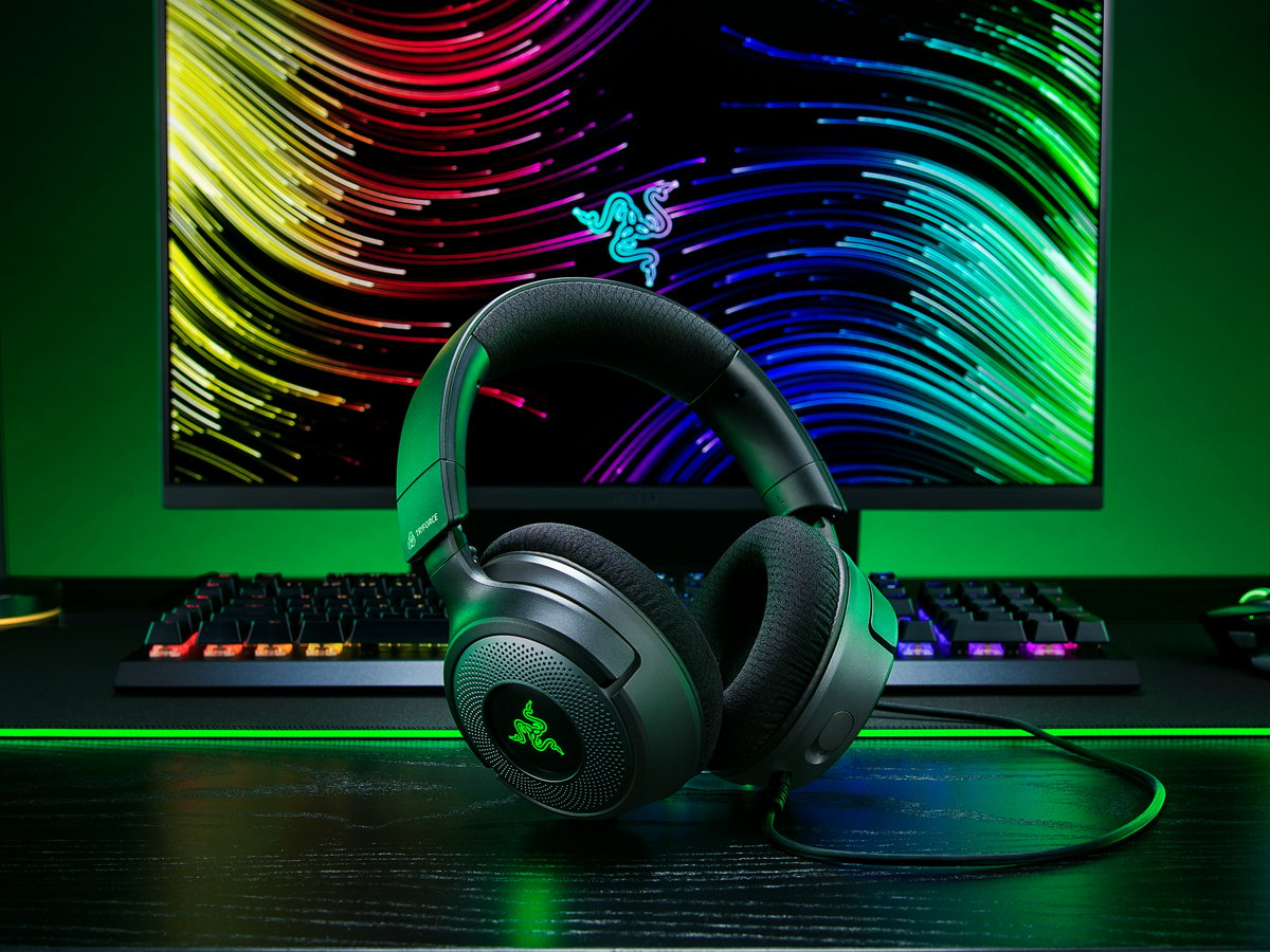 Kabelloses Headset Razer Kraken V4 X - Lifestyle-Grafik