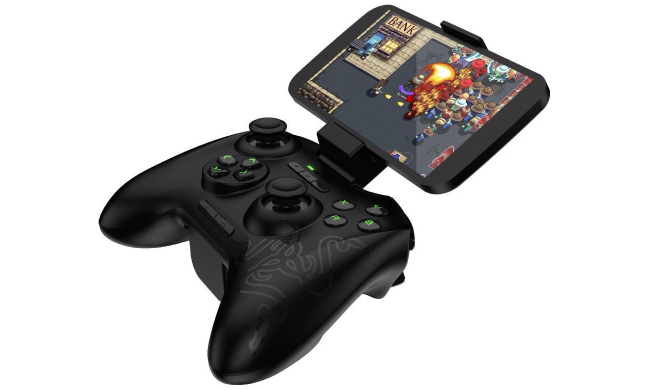 Gamepad Razer Serval - uchwyt na telefon
