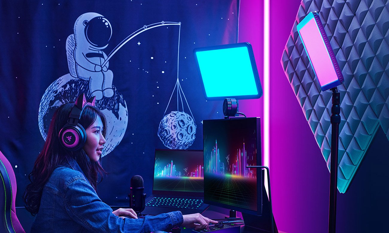 Lampa studyjna Razer Key Light Chroma
