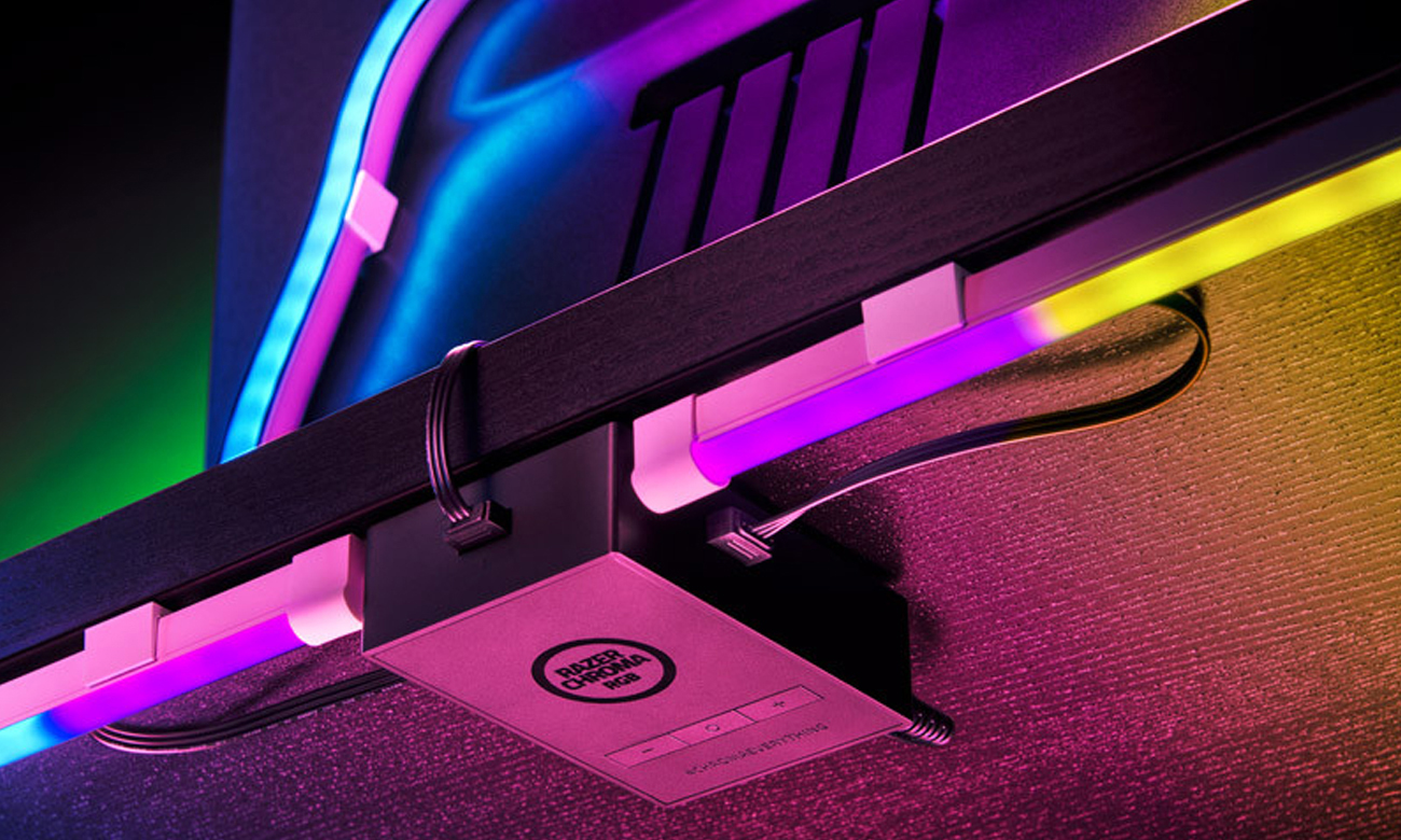 Zestaw oświetlenia Razer RGB 2x 0,5m 1x 1m + kontroler