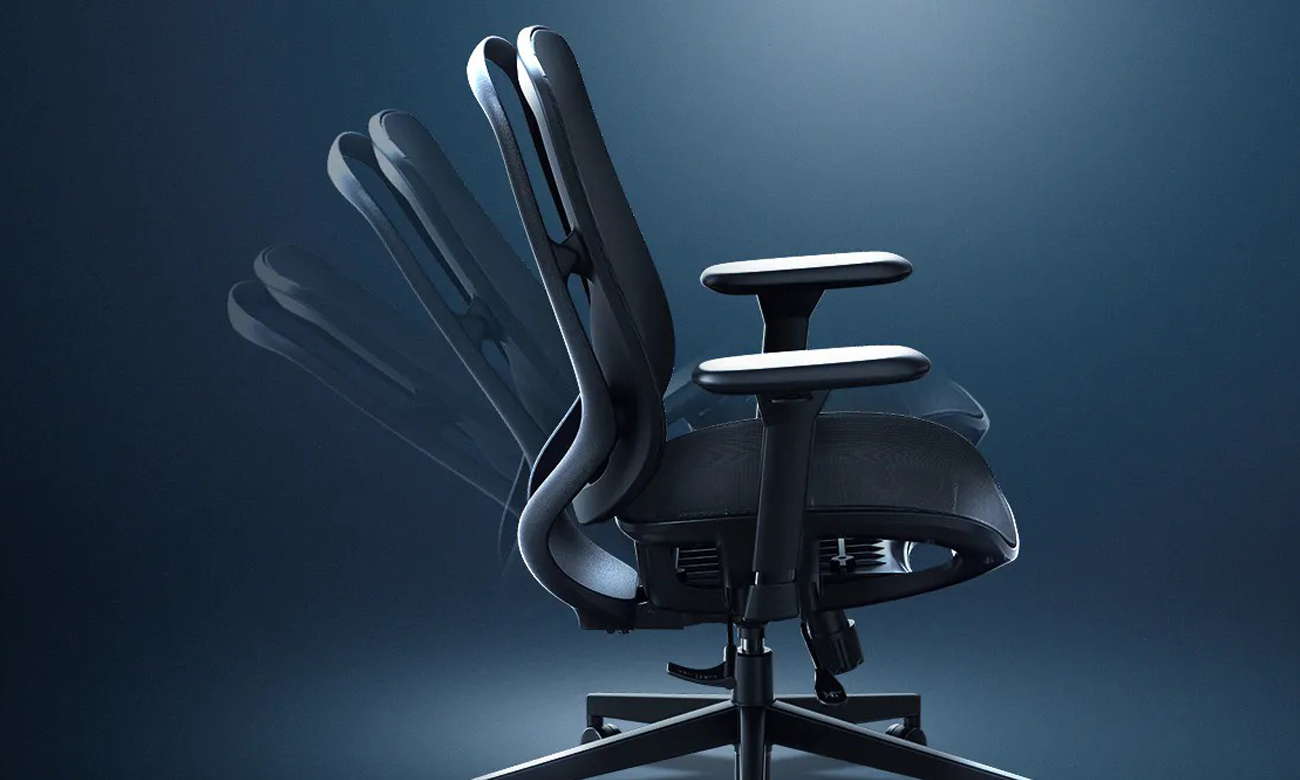 Ergonomiczny fotel gamingowy Razer Fujin - Technologia Synchro-Tilt
