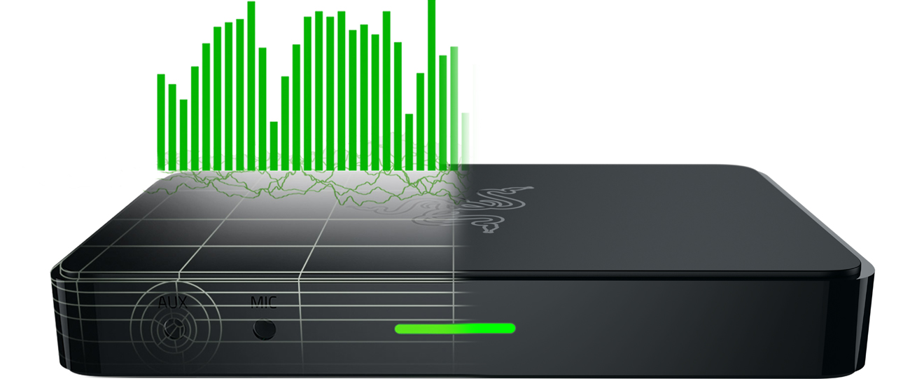 Razer Ripsaw Full HD dodatkowy kanał audio