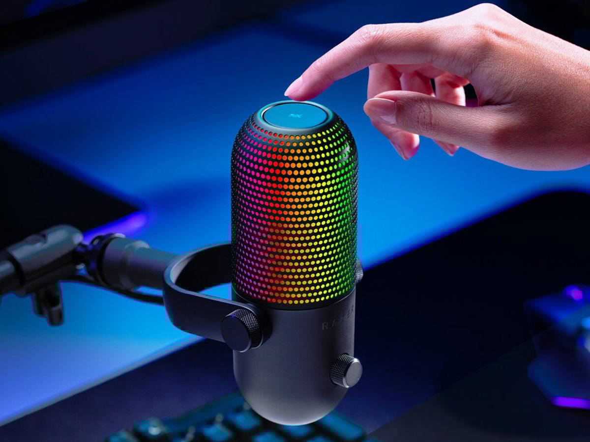 Mikrofon Razer Seiren V3 Chroma - Grafika lifestyle