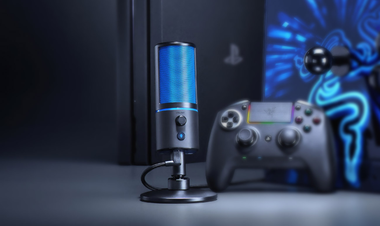 Игровой микрофон для ps5. Razer PLAYSTATION 4. Razer Series Mini. Микрофон для плейстейшен 4. Райзер 4x.
