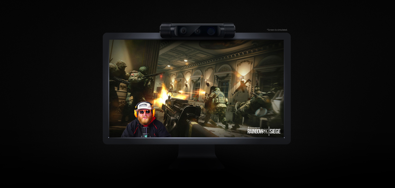 Kamera Razer Stargazer Dynamiczne usuwanie tła