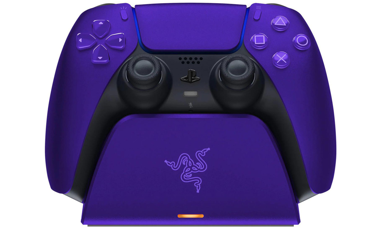 Stacja ładująca Razer Universal Quick Charging Stand PS5 Purple - Naładuj baterię w mniej niż 3 godziny