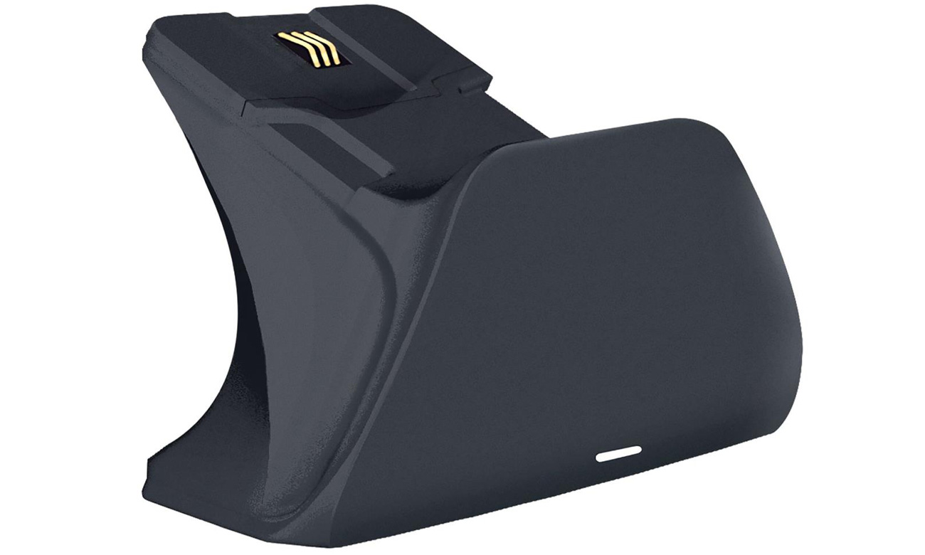 Stacja ładująca Razer Universal Quick Charging Stand Xbox Carbon Black - Widok od przodu pod kątem