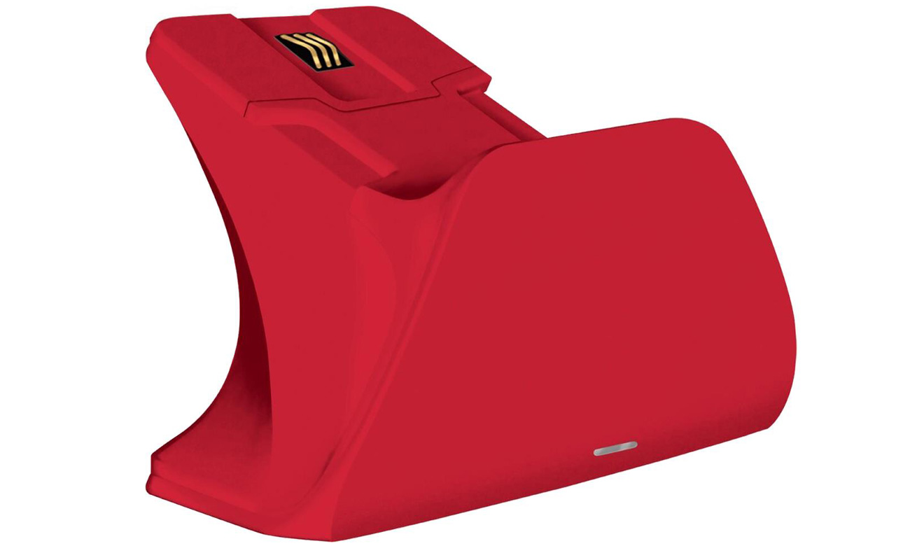 Stacja ładująca Razer Universal Quick Charging Stand Xbox Pulse Red - Widok od przodu pod kątem