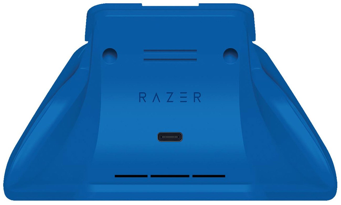 Stacja ładująca Razer Universal Quick Charging Stand Xbox Shock Blue - Widok od dołu