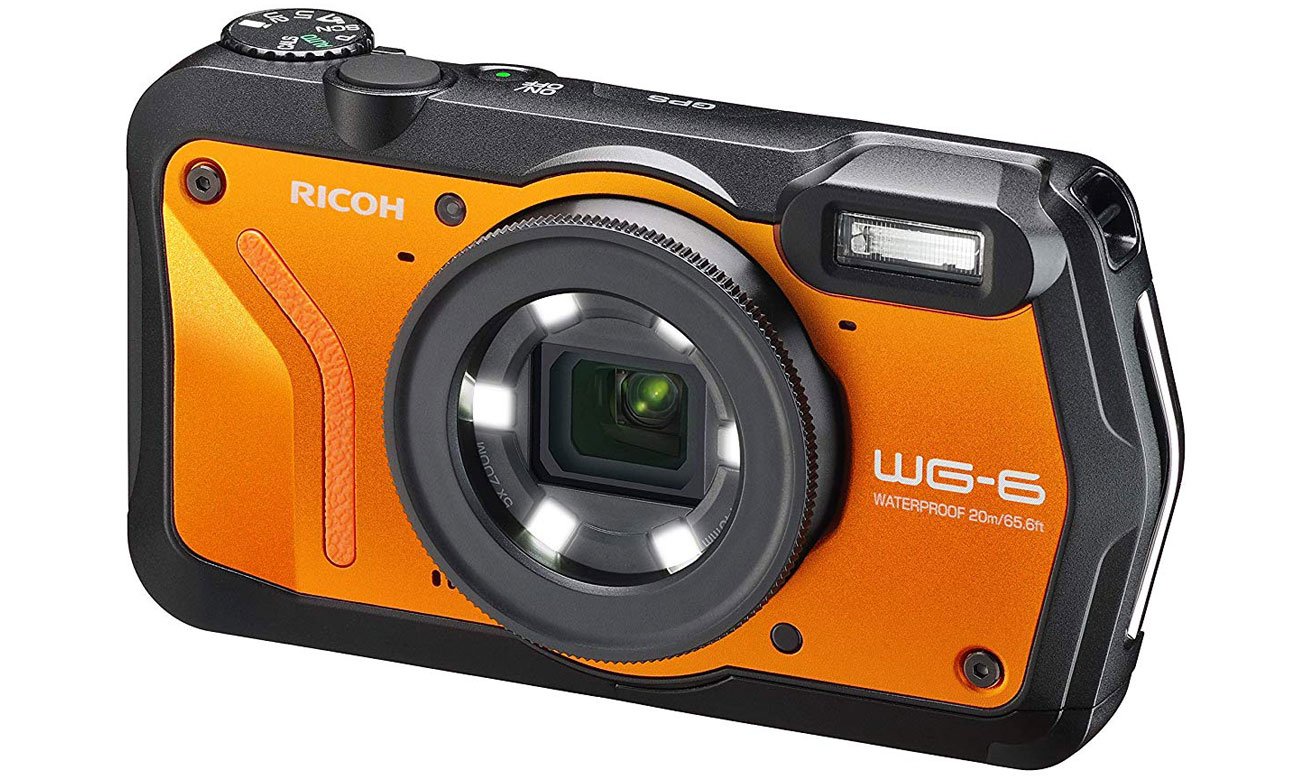 Aparat Ricoh WG-6 pomarańczowy