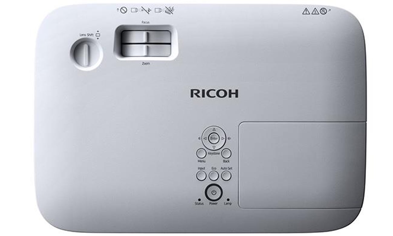 Ricoh PJ WX5361N widok z góry