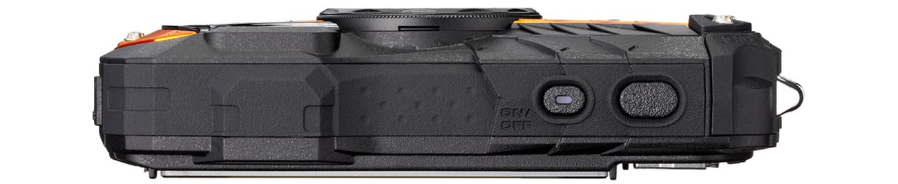 Wytrzymały aparat Ricoh WG-70 pomarańczowy
