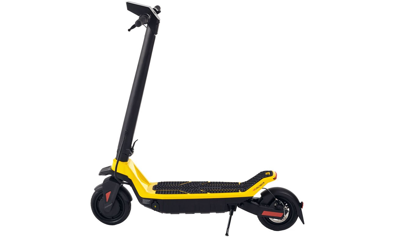 Hulajnoga elektryczna Rider RS Sport Żółta - Widok lewego boku