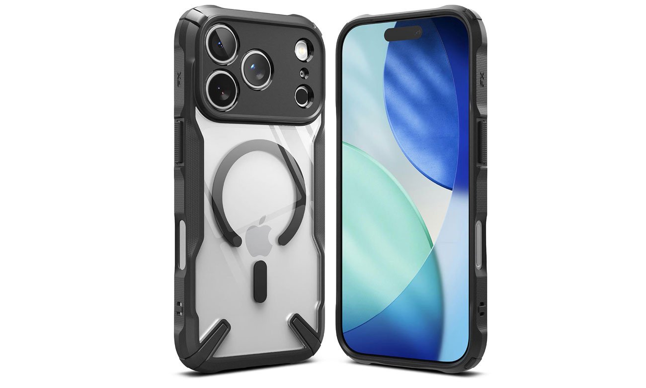 Ringke Fusion X Magnetic Magsafe do iPhone 17 Pro Black