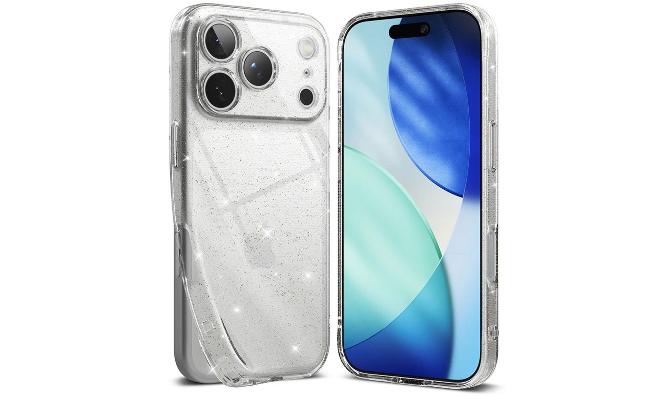 Ringke Air do Iphone 17 Pro Glitter Clear