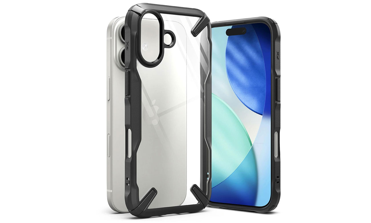 Ringke Fusion X do iPhone 17 Black