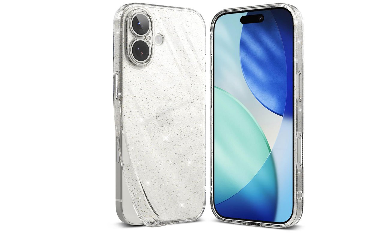 Ringke Air do Iphone 17 Glitter Clear