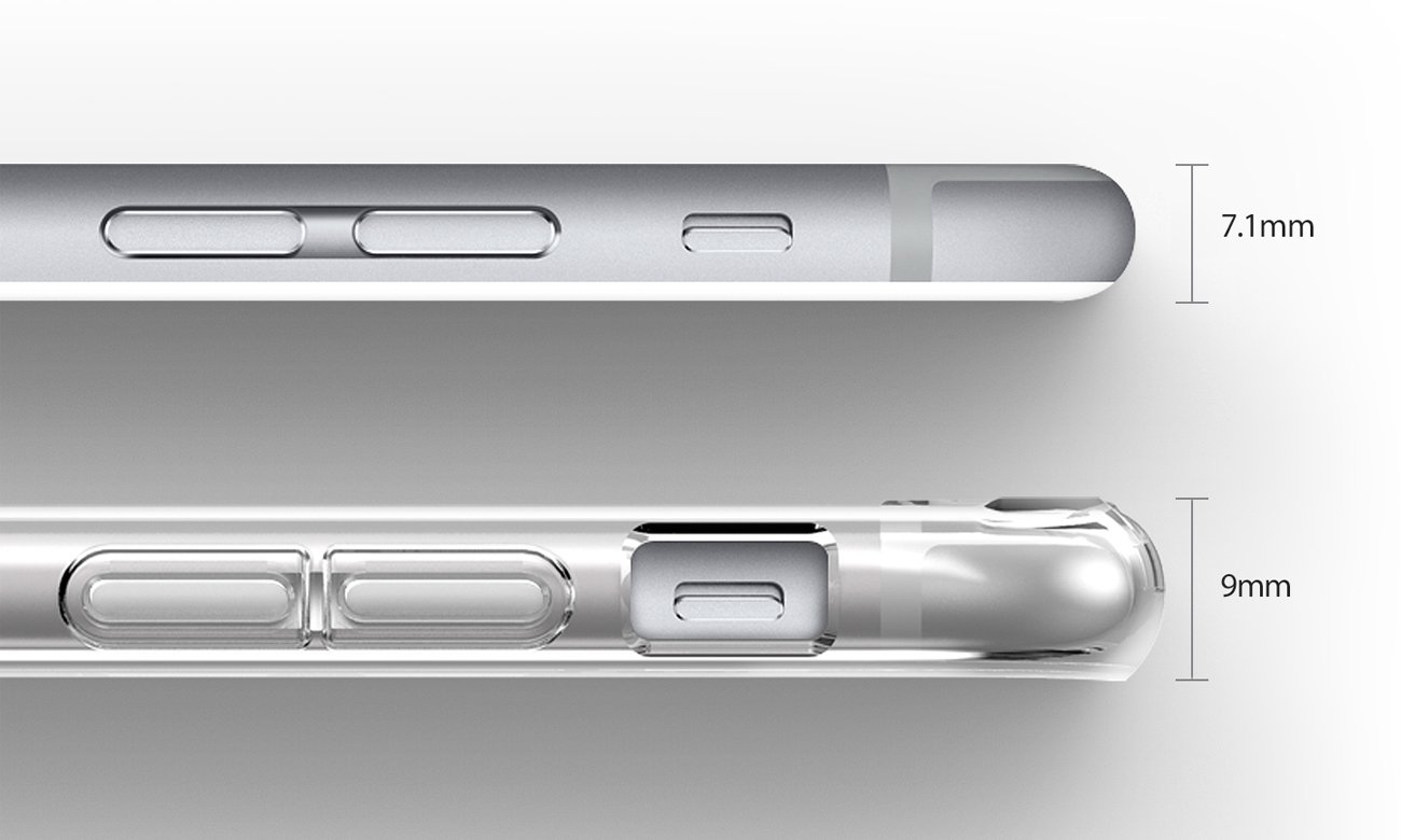 Ringke Air do iPhone 6/6s Crystal View smukłość