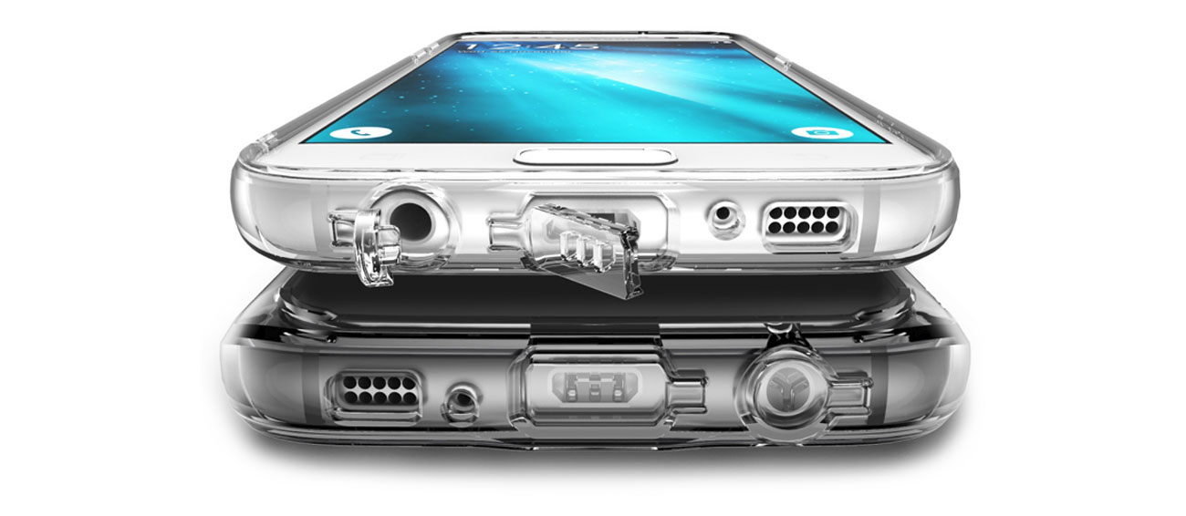 Ringke Fusion do Samsung Galaxy S7 elementy chroniące porty telefonu