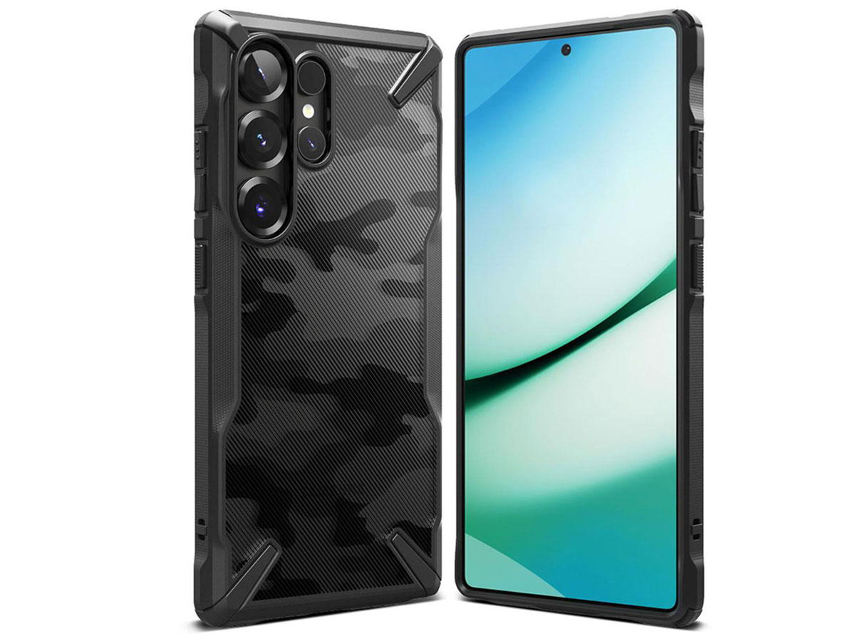 Ringke Fusion X do Samsung Galaxy S25 Ultra Camo Black