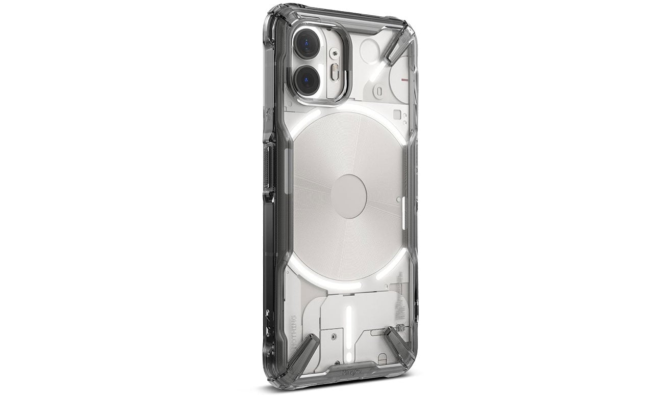 Etui Ringke Fusion X do Nothing Phone (2) 5G smoke black