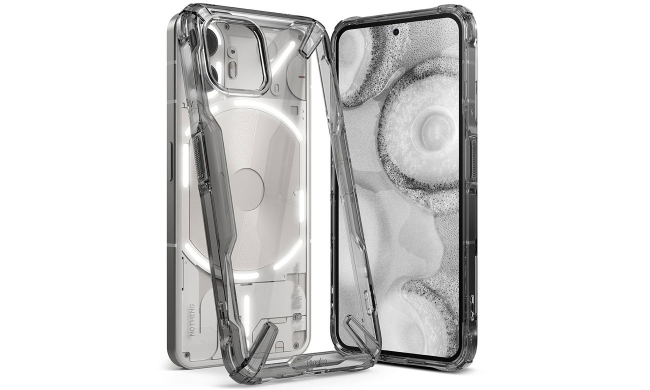Etui Ringke Fusion X do Nothing Phone (2) 5G smoke black