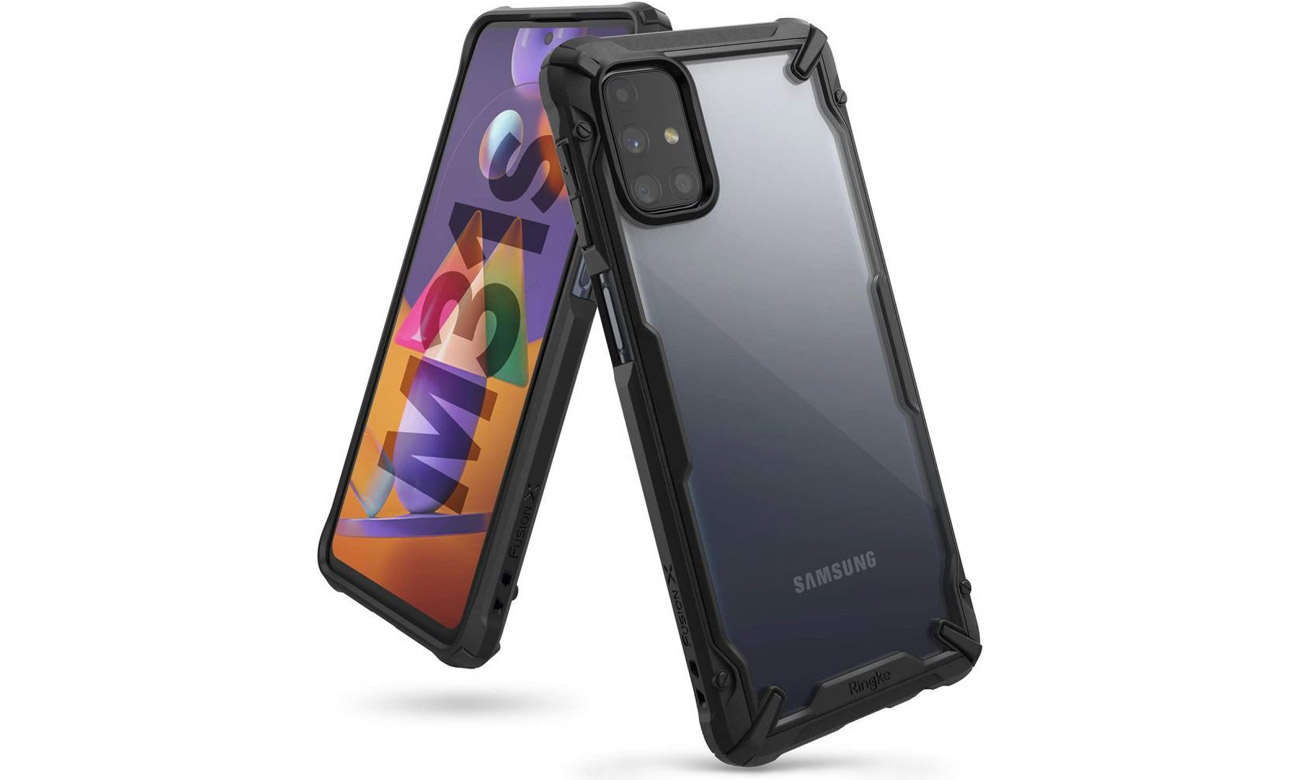 Etui Ringke Fusion X do Samsung Galaxy M31s Czarne