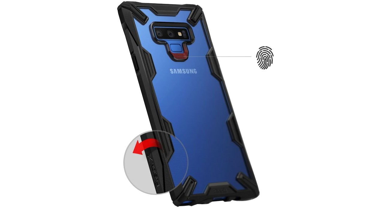 Ringke Fusion X do Galaxy Note 9 Funkcjonalność