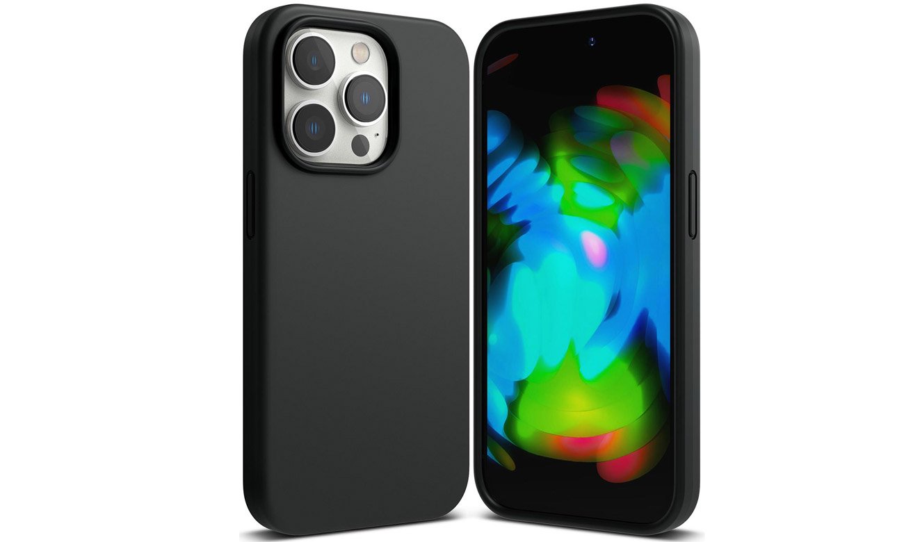 Etui Ringke Silicone do iPhone 14 Pro black