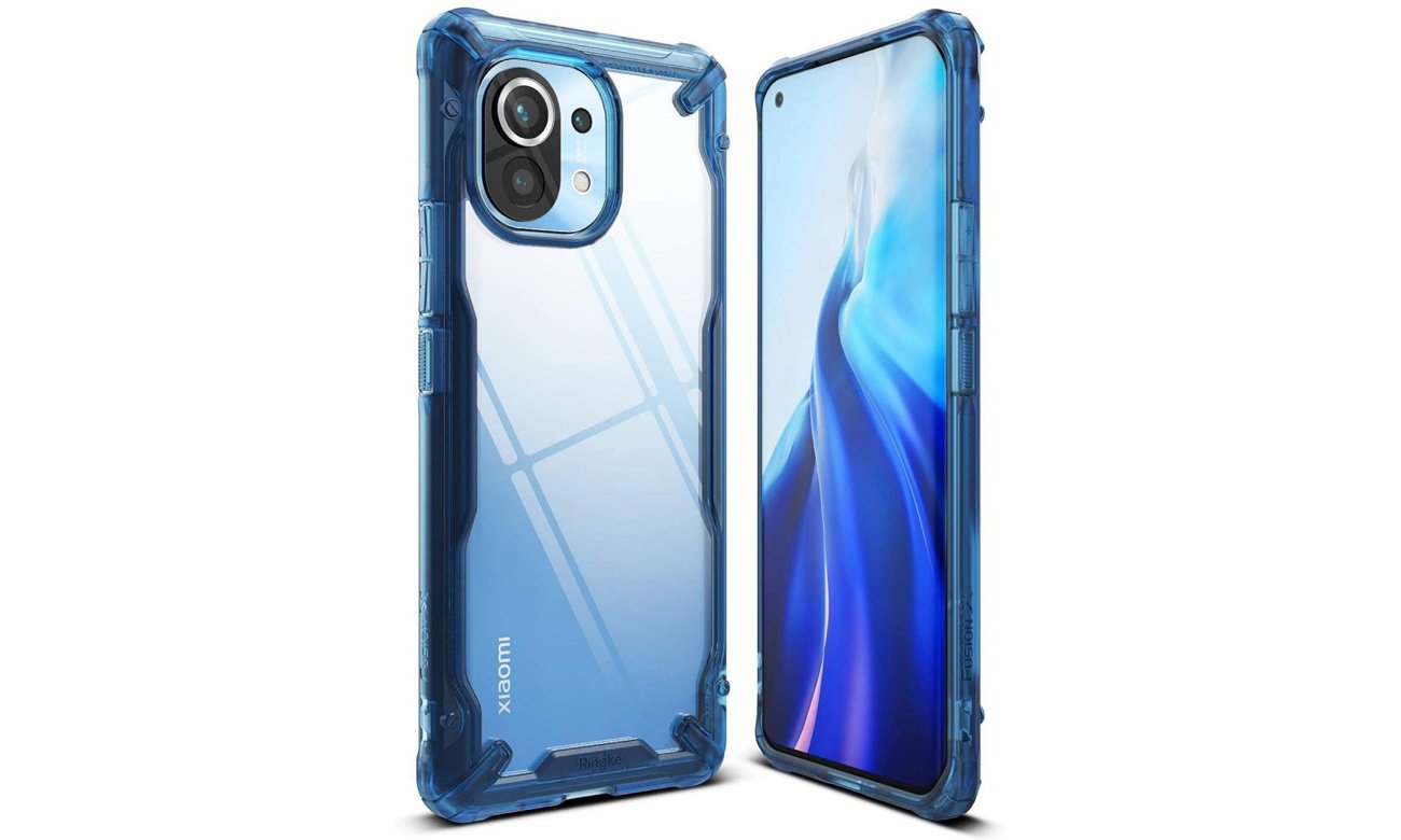 Etui Ringke Fusion X Blue do Xiaomi Mi 11