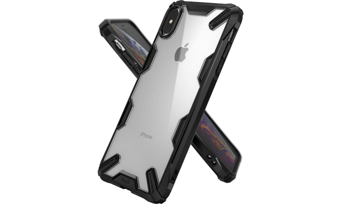 Ringke Fusion X do iPhone XS Black 8809628563995
