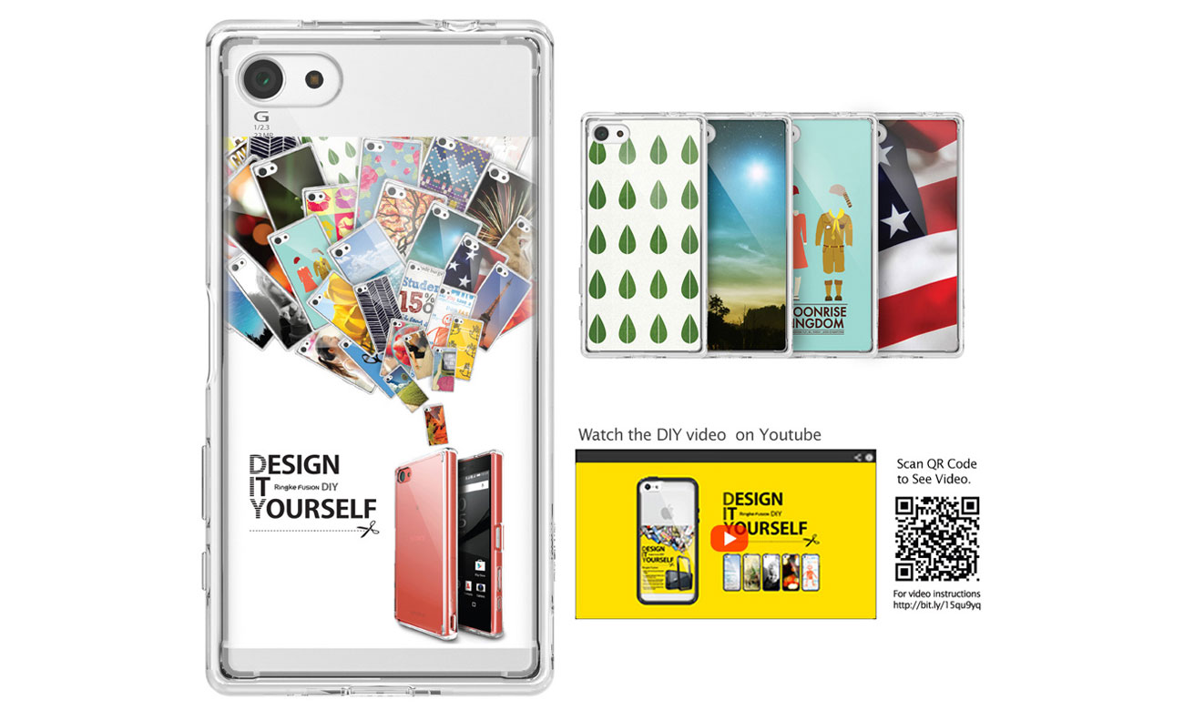 Ringke Fusion do Sony XPERIA Z5 Compact zaprojektuj własne etui