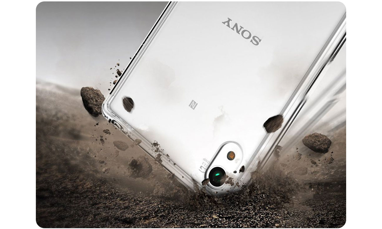 Ringke Fusion do Sony XPERIA Z5 krawędzie wytrzymałe na wstrząsy