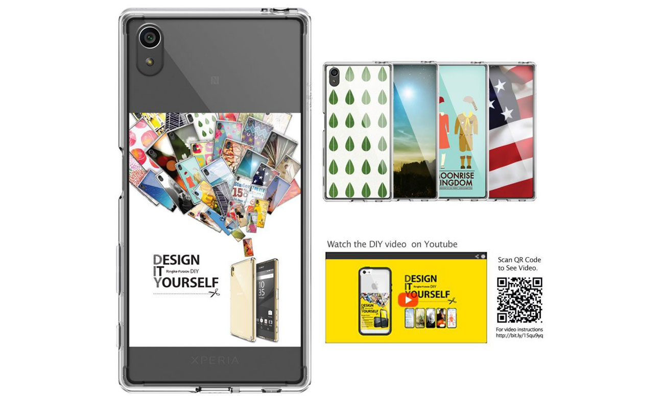Ringke Fusion do Sony XPERIA Z5 zaprojektuj własne etui