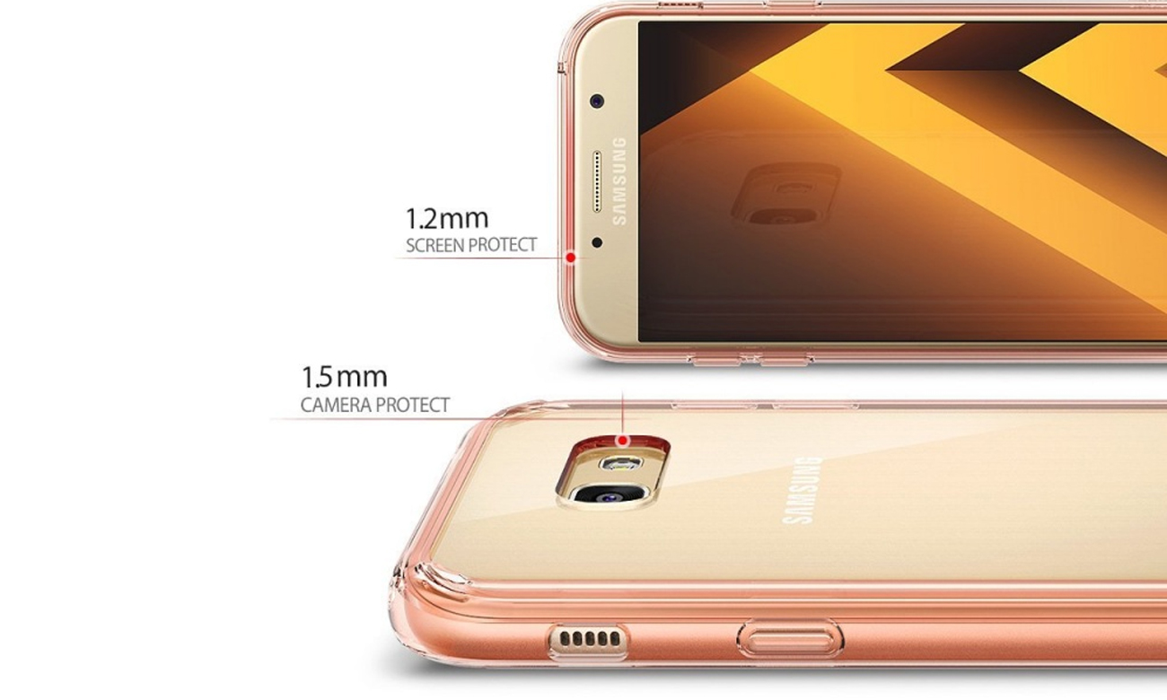 Etui Ringke Fusion do Samsung Galaxy A3 2017 odporny na zarysowania