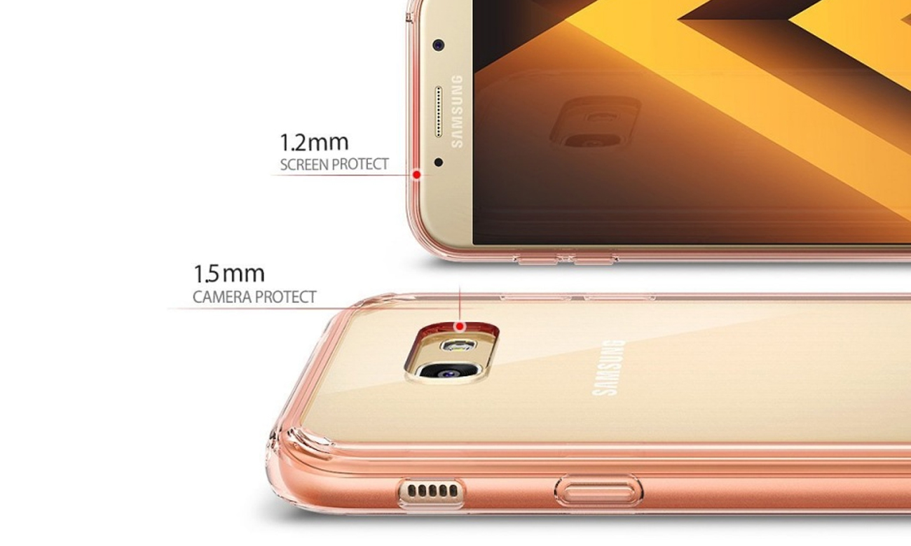 Etui Ringke Fusion do Samsung Galaxy A5 2017 Pełna funkcjonalność