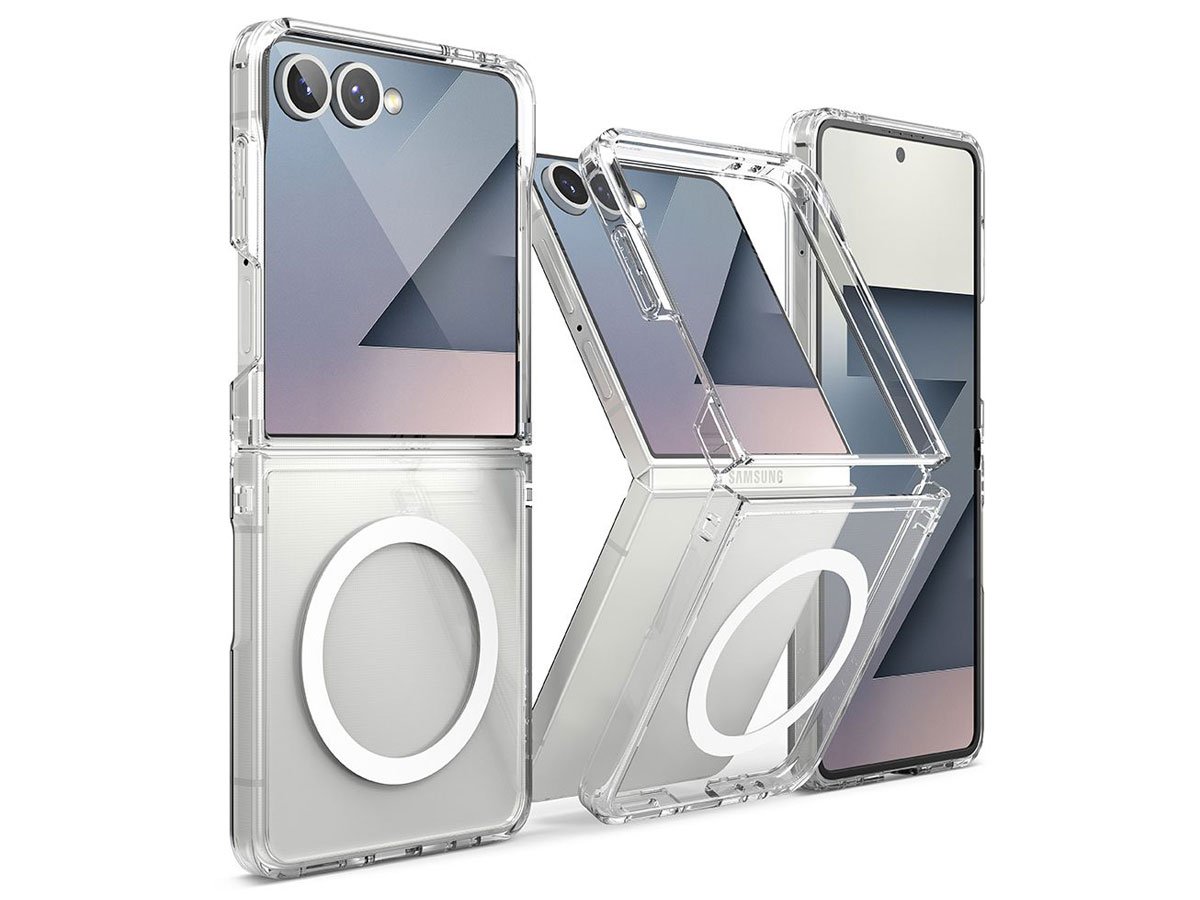 Ringke Fusion Magnetic MagSafe do Galaxy Z Flip7 Clear