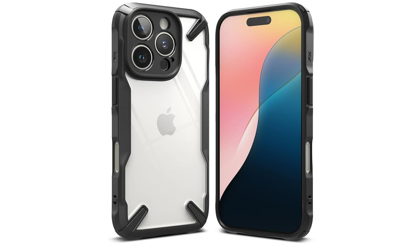 Etui Ringke Fusion X do iPhone 16 Pro Max Black