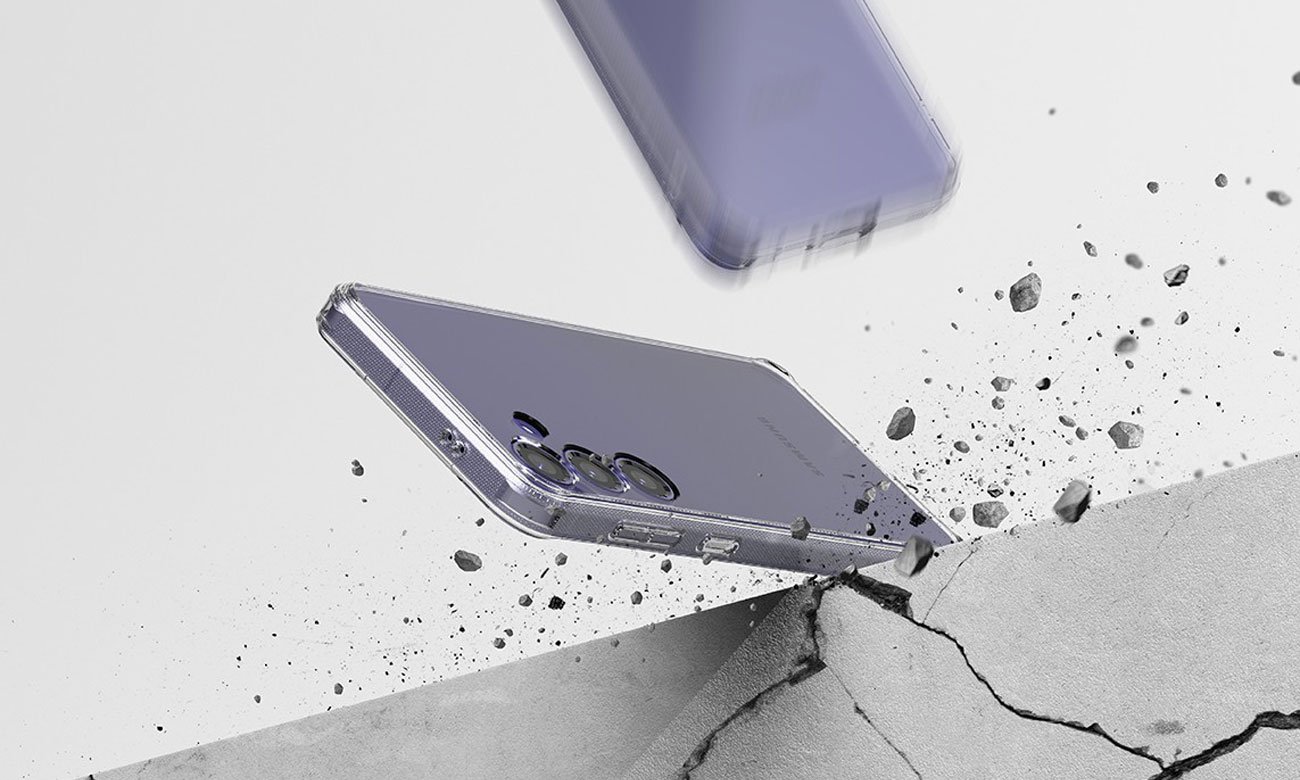 Ringke Fusion do Samsung Galaxy S24 odporność na upadki