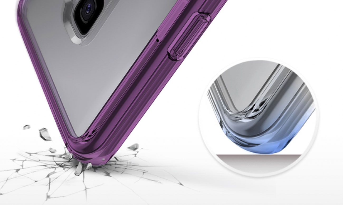 Ringke Fusion do Galaxy Galaxy S9 Bezpieczeństwo