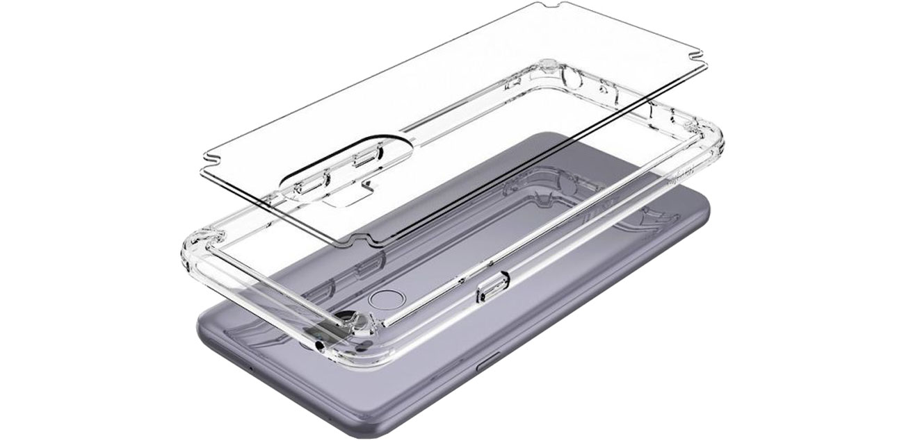 Ringke Fusion do LG G7 ThinQ Clear Przezroczyste wykończenie