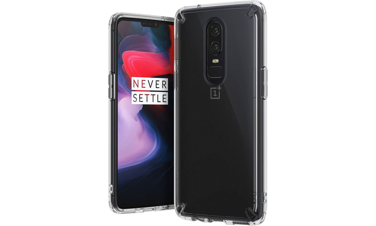 Etui Ringke Fusion do OnePlus 6 Clear 8809611502406