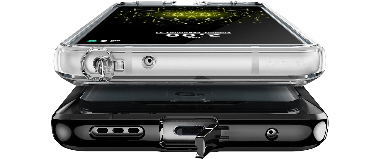 Ringke Fusion do LG G6 elementy chroniące porty telefonu