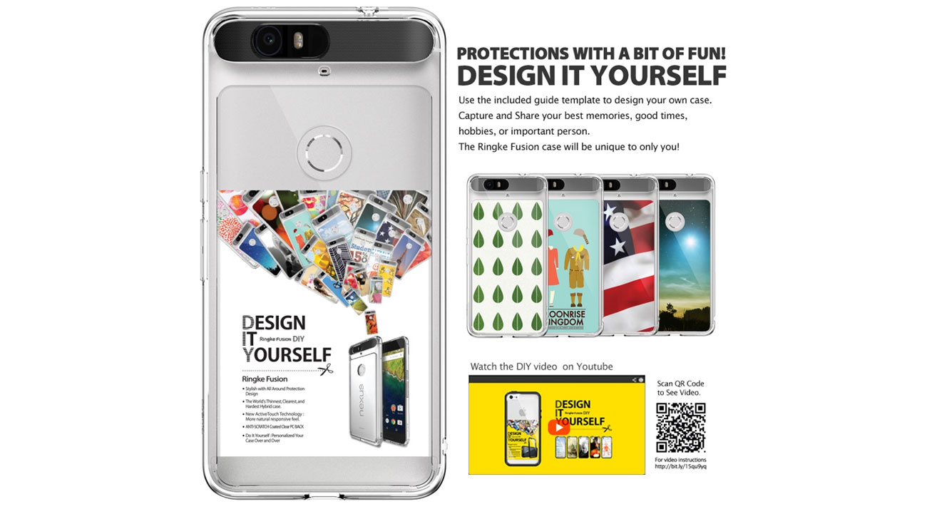Etui Ringke Nexus 6P Crystal View zaprojektuj swoje wlasne etui
