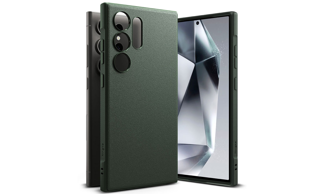 Etui Ringke Onyx do Samsung Galaxy S24 Ultra Dark Green
