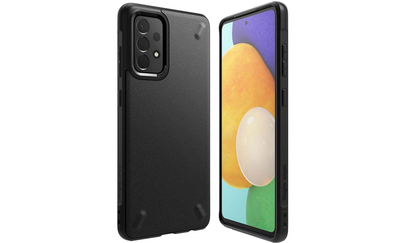 Etui Ringke Onyx do Samsung Galaxy A52 czarny OXSG0034