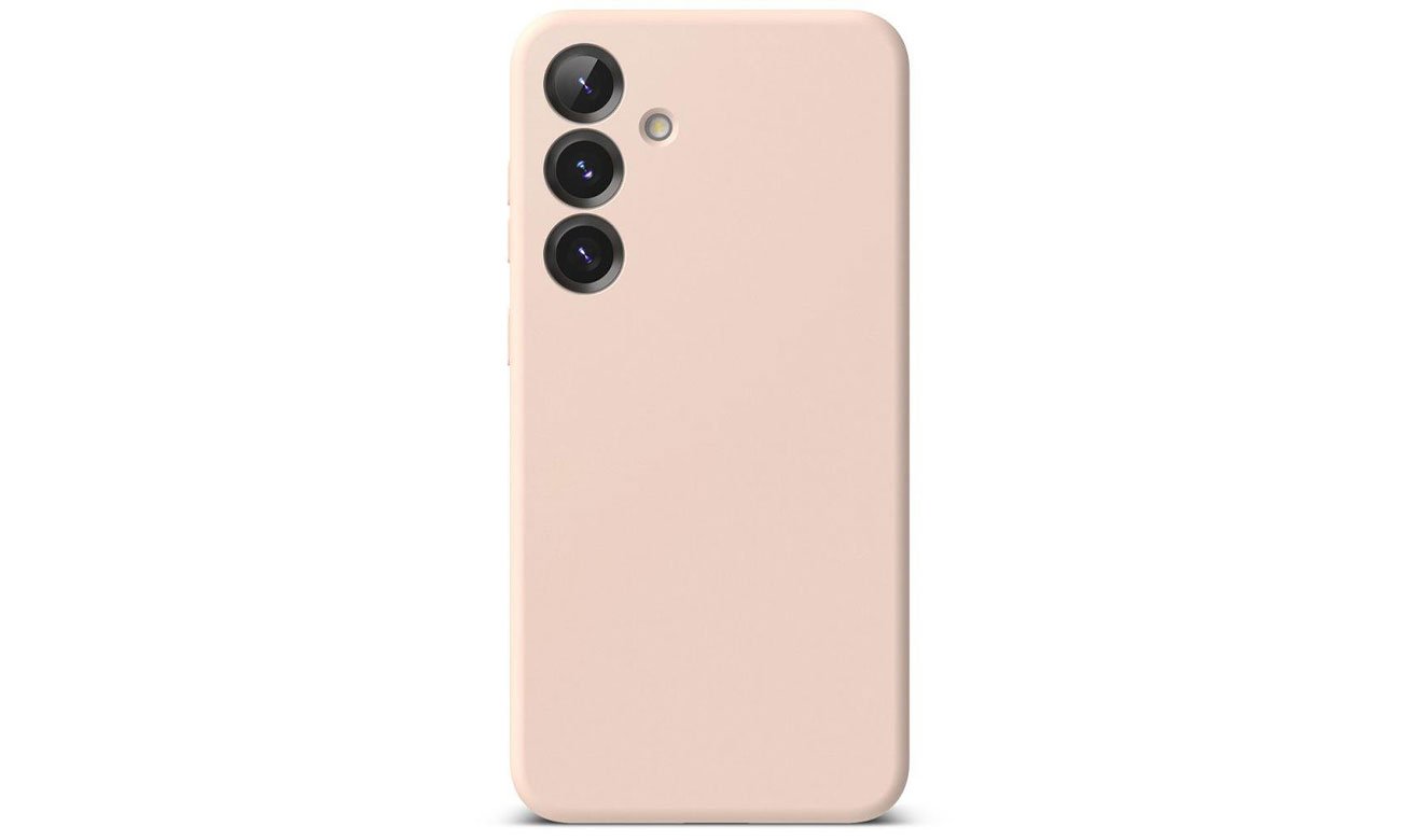 Ringke Silicone Magnetic Magsafe do Samsung Galaxy S25 Pink Sand