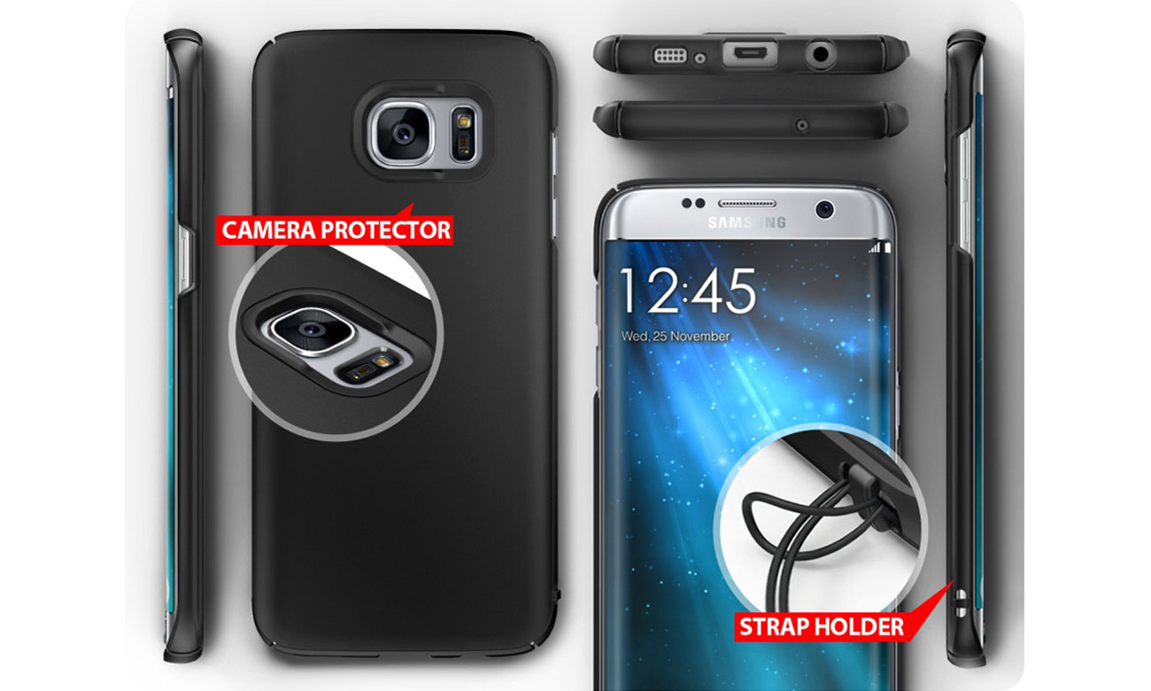Ringke Slim do Samsung Galaxy S7 Edge pełna funkcjonalność